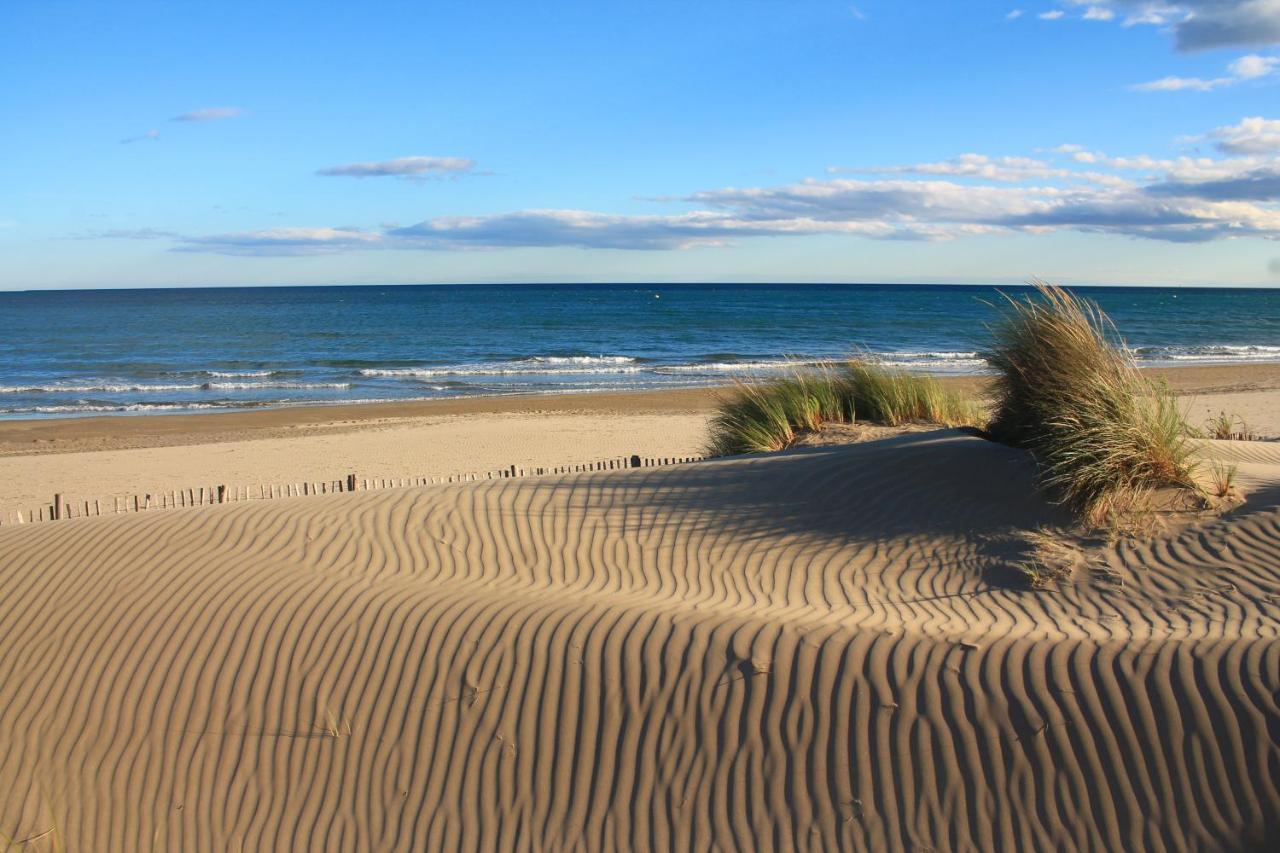 South-Of-France T2 Neuf Haut De Gamme, Climatise, Parking Gratuit, 2Eme Ligne Balcon Carnon-Plage Exterior foto